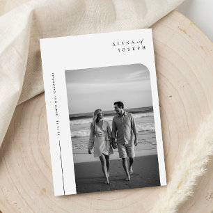 Cartes d'invitation de mariage élégantes et bohème