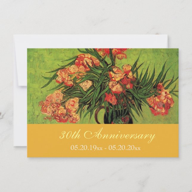 Cartes d'invitation de mariage en beaux-arts flora (Devant)