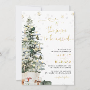 Cartes d'invitation de mariage en forme d'arbre de