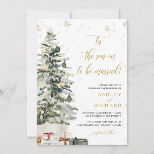 Cartes d'invitation de mariage en forme d'arbre de