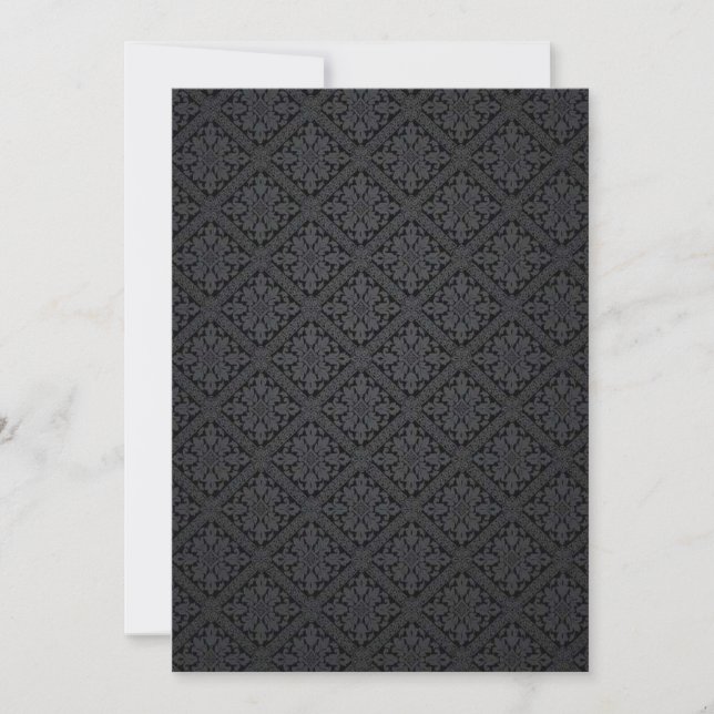 Cartes d'invitation de mariage glisser-déposer (Devant)