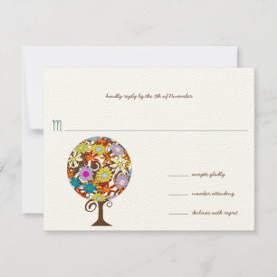 Cartes d'invitation de mariage Magical Forest Circ