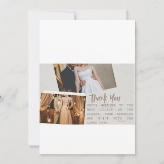 Cartes d'invitation de mariage modernes élégantes