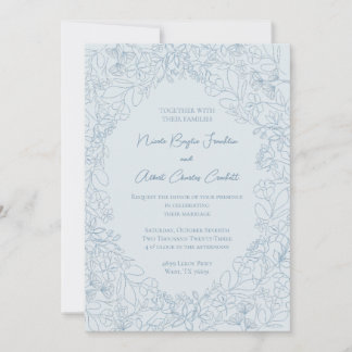 Cartes d'invitation de mariage Spring Whimsy