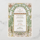 Cartes d'invitation de mariage Strelitzia Foil Nou