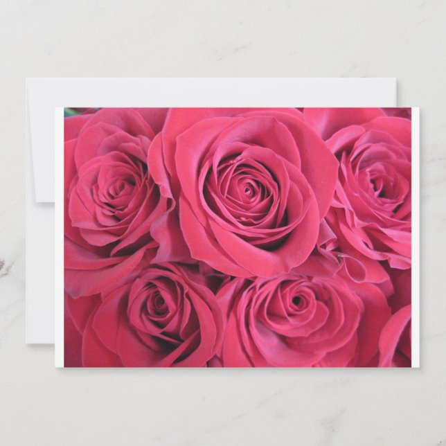 Cartes d'invitation de Mme Rosie (Devant)