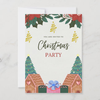 cartes d'invitation de Noël