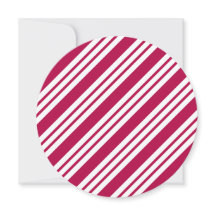Cartes d'invitation de Noël à la menthe poivrée