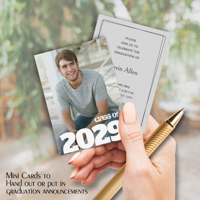 Cartes d'invitation de remise de diplôme de format (Créateur téléchargé)