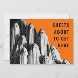 Cartes d'invitation drôles pour soirée d'Halloween