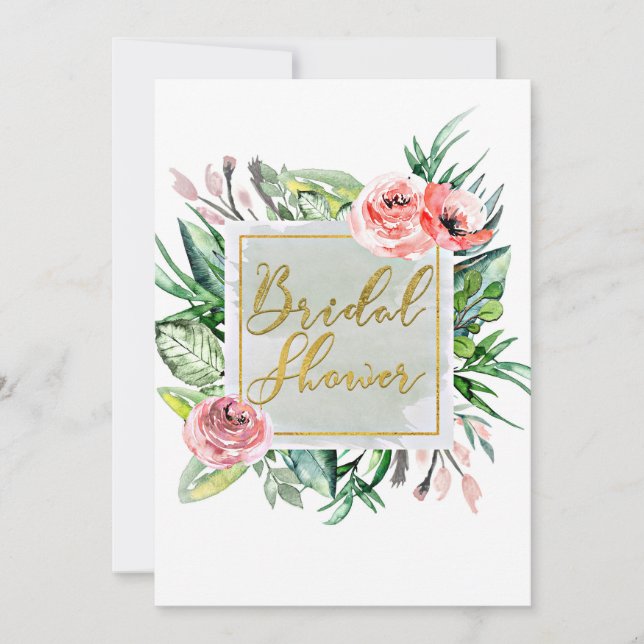 Cartes d'invitation élégantes et modernes pour la  (Devant)