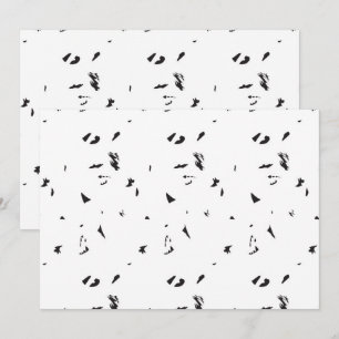 Cartes d'invitation gothiques minimales Style mo