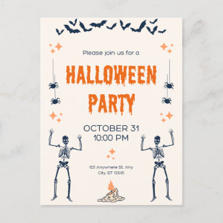 Cartes d'invitation Halloween !