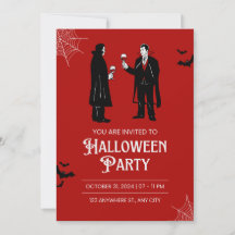 Cartes d'invitation Halloween