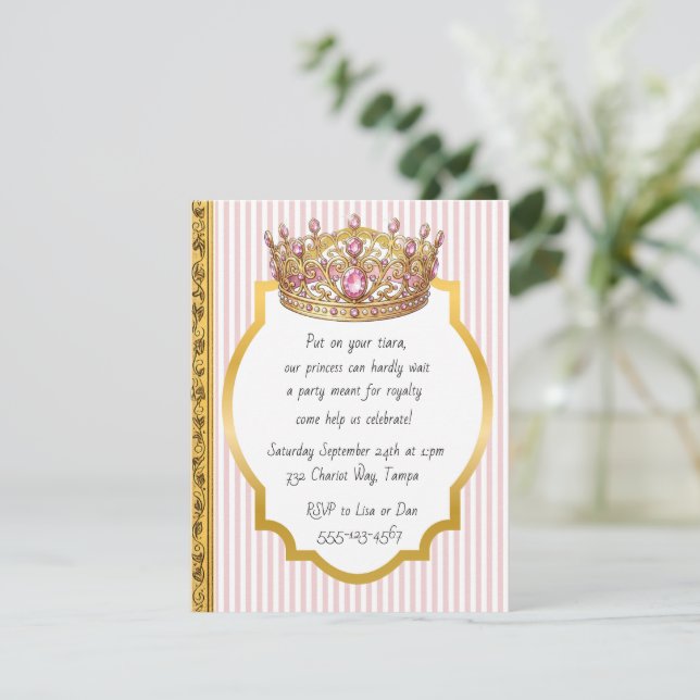 Cartes d'invitation numériques pour l'anniversaire (Debout devant)