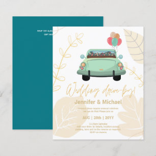 Cartes d'invitation pas chères pour une visite de