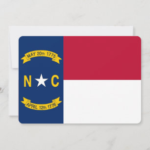 Cartes d'invitation patriotiques avec drapeau de C