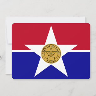 Cartes d'invitation patriotiques avec Drapeau de D