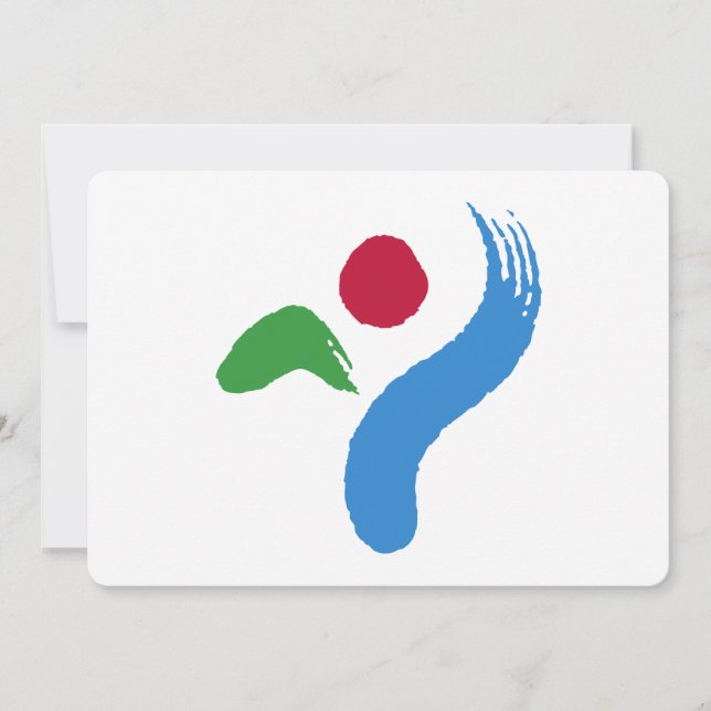 Cartes d'invitation patriotiques avec drapeau de S (Devant)