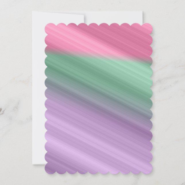 Cartes d'invitation personnalisables (Devant)
