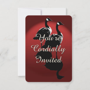 Cartes d'invitation personnalisées Canada Goose RS