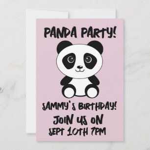 Cartes d'invitation PERSONNALISÉES pour fête enfan