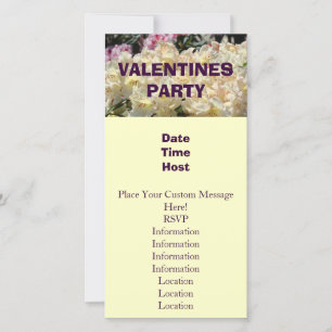 Cartes d'invitation personnalisées pour la fête de