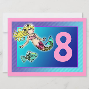 Cartes d'invitation personnalisées pour une fête d