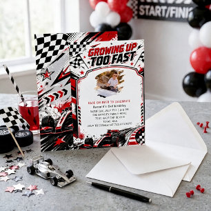Cartes d'invitation pour 2ème anniversaire Grandir