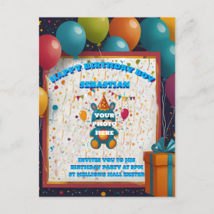 Cartes d'invitation pour anniversaire Cartes posta