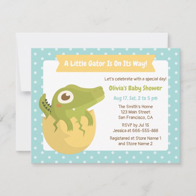 Cartes d'invitation pour Baby Shower pour garçon a (Devant)