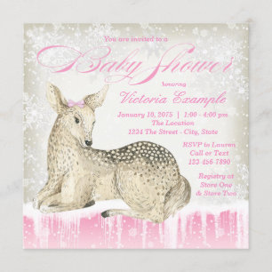 Cartes d'invitation pour Baby Shower sur le thème