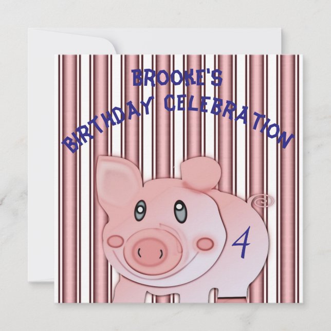 cartes d'invitation pour enfants (Devant)
