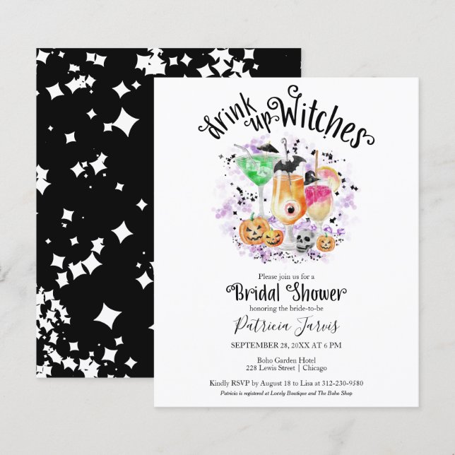 Cartes d'invitation pour enterrement de vie de jeu (Devant / Derrière)