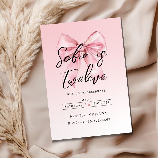 Cartes d'invitation pour fête d'anniversaire à rub (Créateur téléchargé)