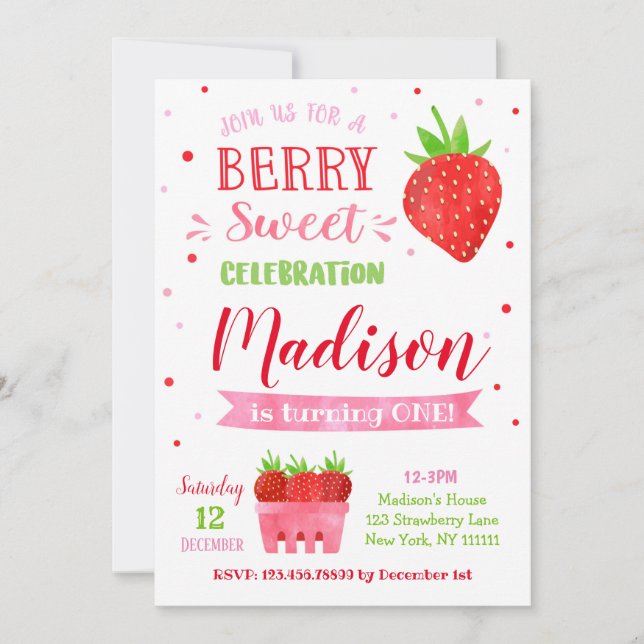 Cartes d'invitation pour fête d'anniversaire aux f (Devant)