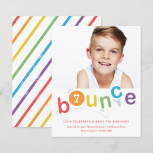 Cartes d'invitation pour fête d'anniversaire de Bu