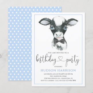 Cartes d'invitation pour fête d'anniversaire de ga