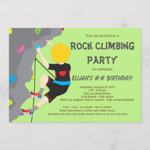 Cartes d'invitation pour fête d'anniversaire d'esc