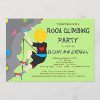 Cartes d'invitation pour fête d'anniversaire d'esc
