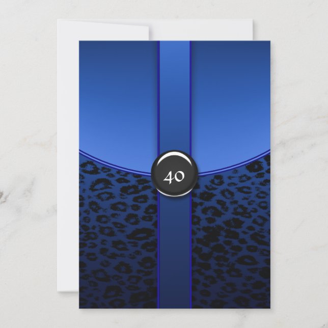 Cartes d'invitation pour fête d'anniversaire Zèbre (Devant)