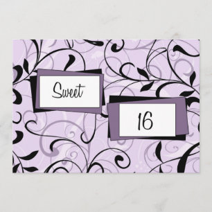 Cartes d'invitation pour fêtes de fin d'année flor