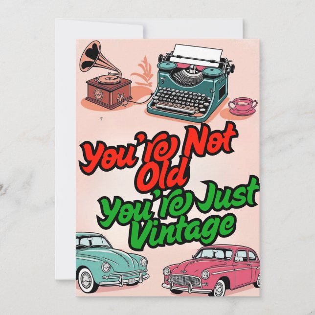 Cartes d'invitation pour Joyeux Anniversaire (Devant)