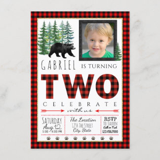 Cartes d'invitation pour la 2ème fête d'anniversai
