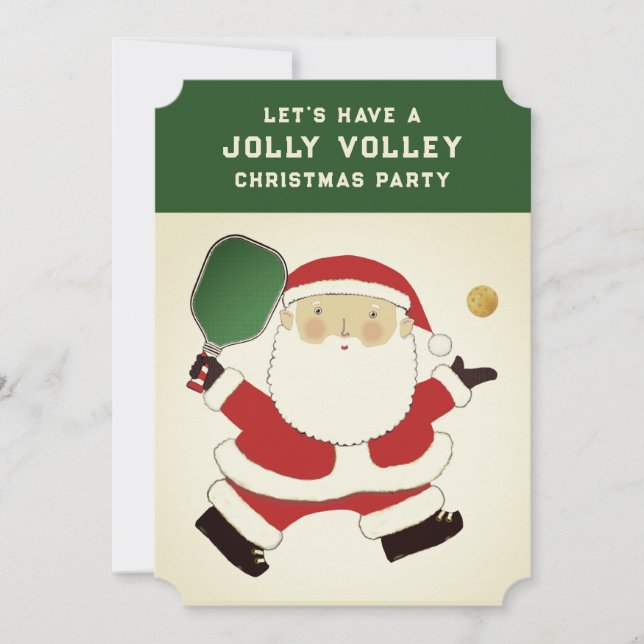Cartes d'invitation pour la fête de Noël de Pickle (Devant)