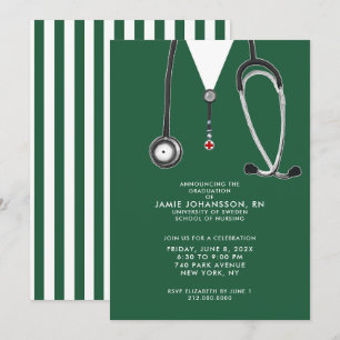 Cartes d'invitation pour la remise des diplômes d'