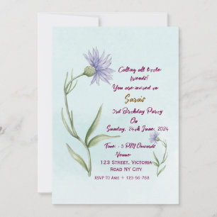 Cartes d'invitation pour l'anniversaire des enfant