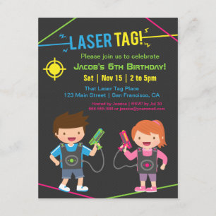 Cartes d'invitation pour l'anniversaire des enfant