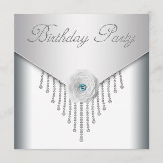 Cartes d'invitation pour l'anniversaire d'une femm