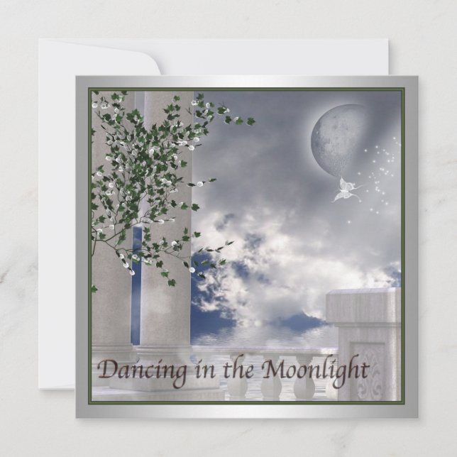Cartes d'invitation pour le bal de promo Danse au  (Devant)